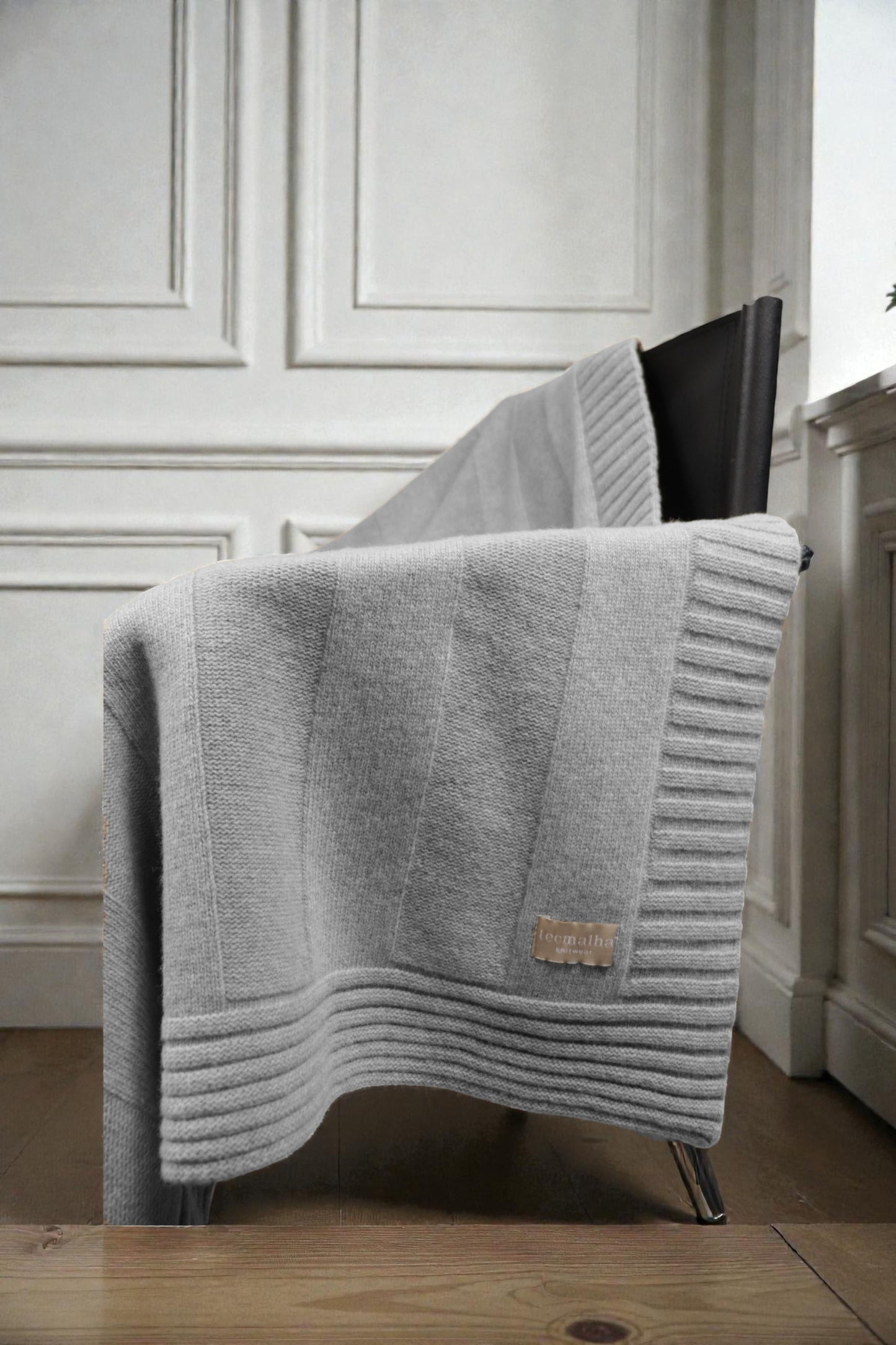 Manta de Lã Canelada